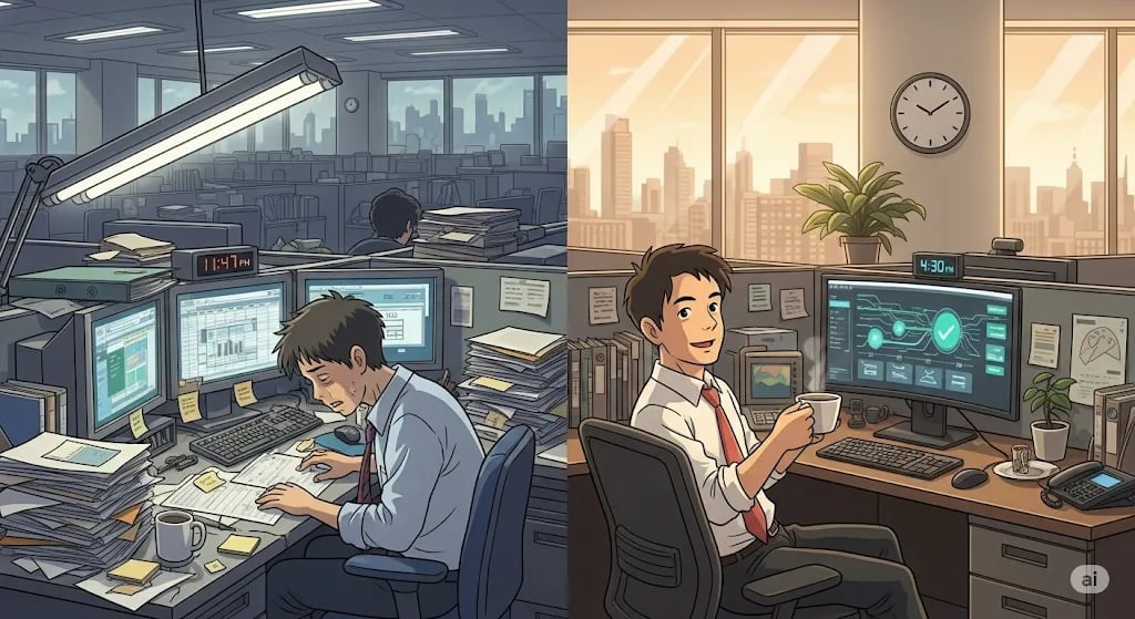 DX推進・業務自動化のビフォーアフター事例